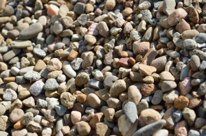 gravel pebbles